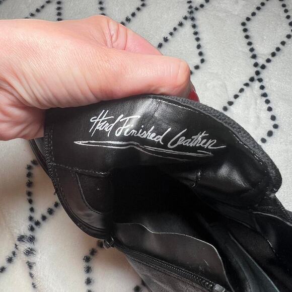 Black franco sarto ankle boots - Picture 6 of 7